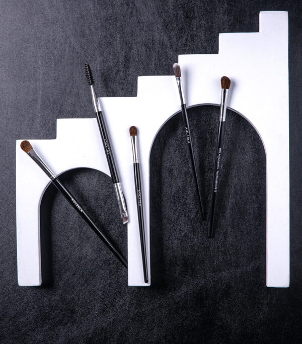 Black 5-Piece Eye Brush Set