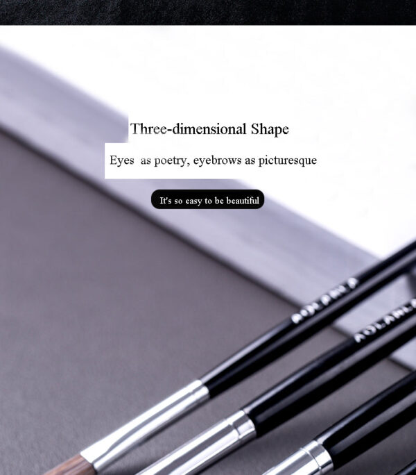 Black 5-Piece Eye Brush Set