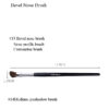 Black 5-Piece Eye Brush Set