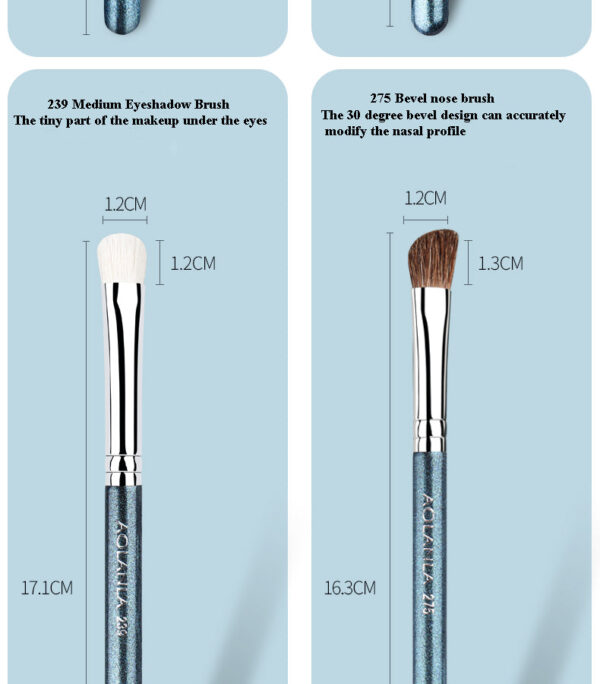 10 Eyeshadow Brush Set 217/219/239/224/275