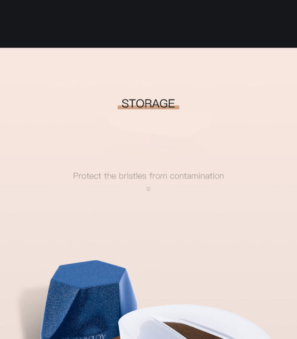 Dazzling Blue 55 Foundation Brush