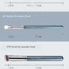 Pearlescent Blue 9-Piece Brush Set