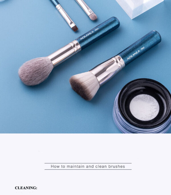 Portable 5-Piece Brush Set