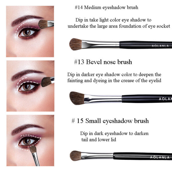 American Master 3-Piece Eye Brush Set