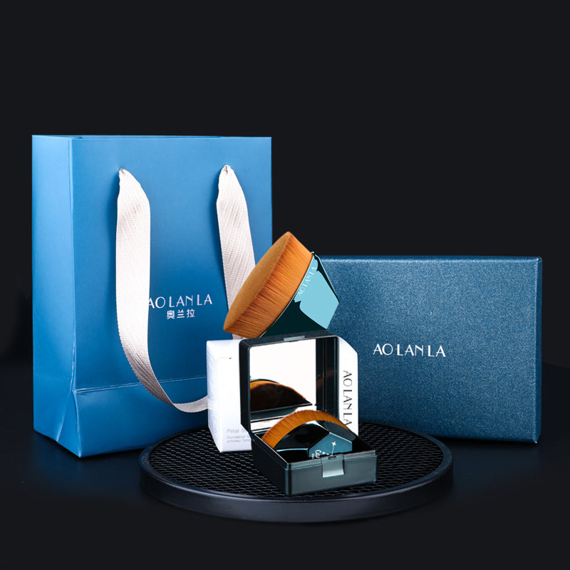 Foundation brush guide