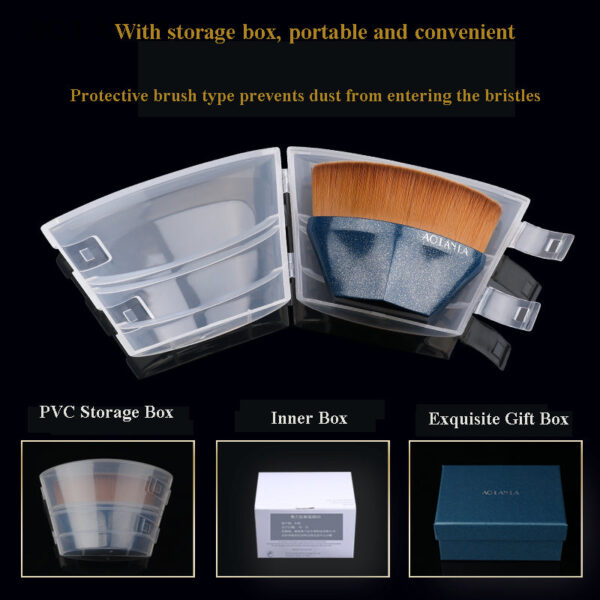 Dazzling Blue 55 Foundation Brush