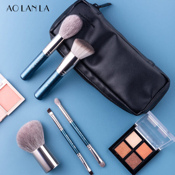 Portable 5-Piece Brush Set