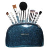 Pearlescent Blue 9-Piece Brush Set