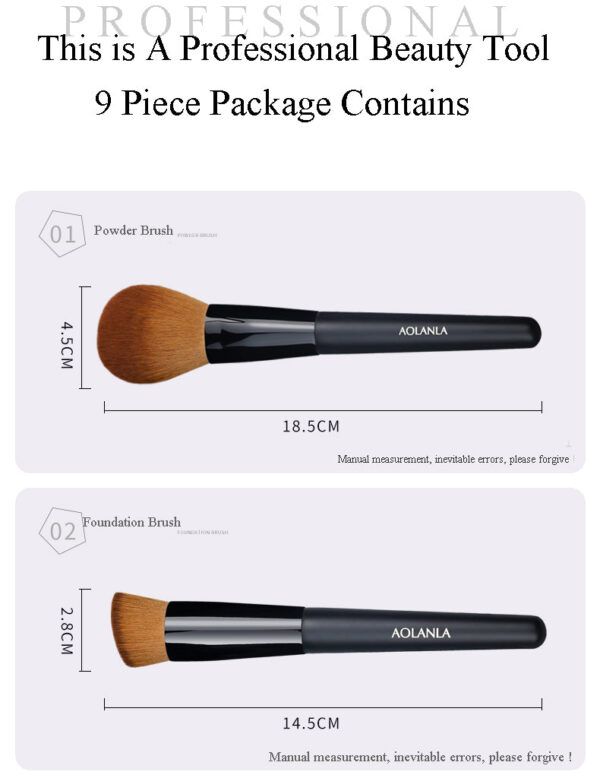 Everyday 9-Piece Brush Set