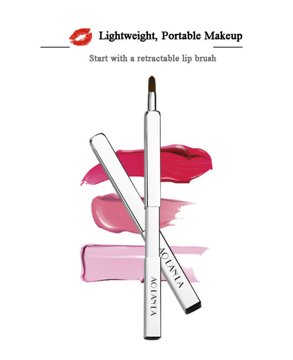 Retractable Lip Brush