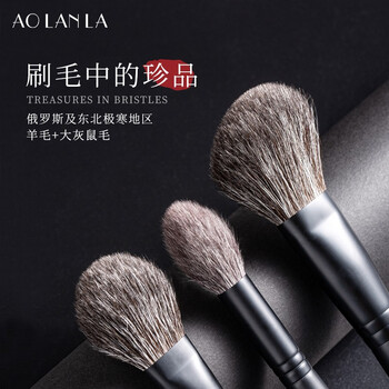 ZHUMO Wool 9-Piece Brush Set