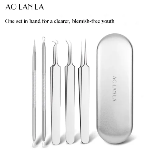 Blackhead Tool 5-Piece Set