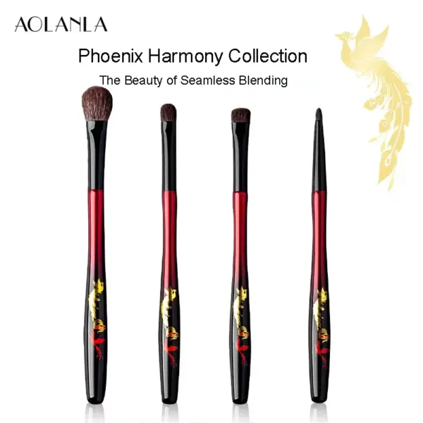 Phoenix 4-Piece Eye Brush Set