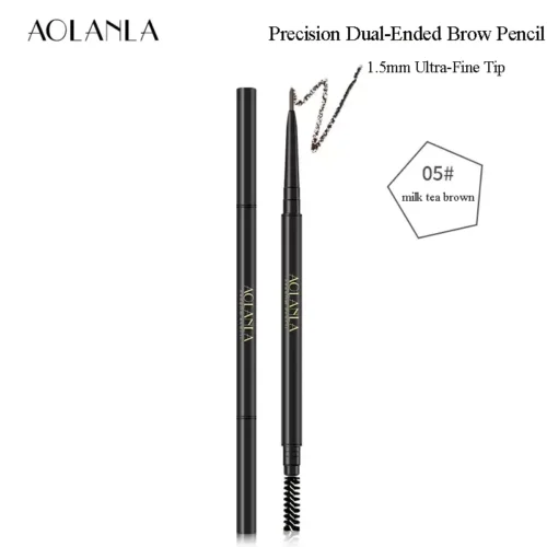 Dual-Ended Brow Pencil - Natural Brown
