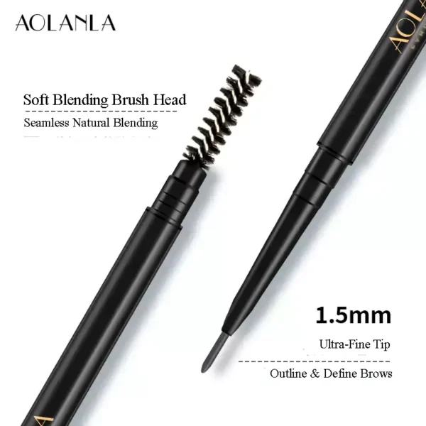 Dual-Ended Brow Pencil - Natural Brown