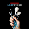 Ice Blue Sakura 9-Piece Brush Set