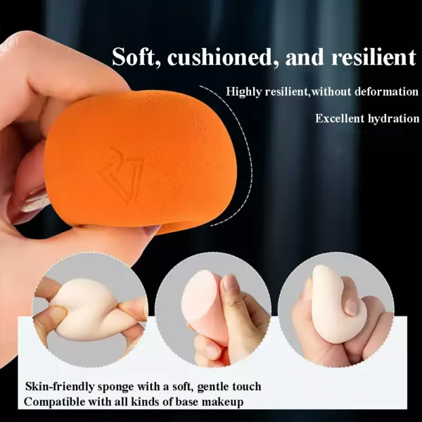 Beauty Sponge Trio with Holder