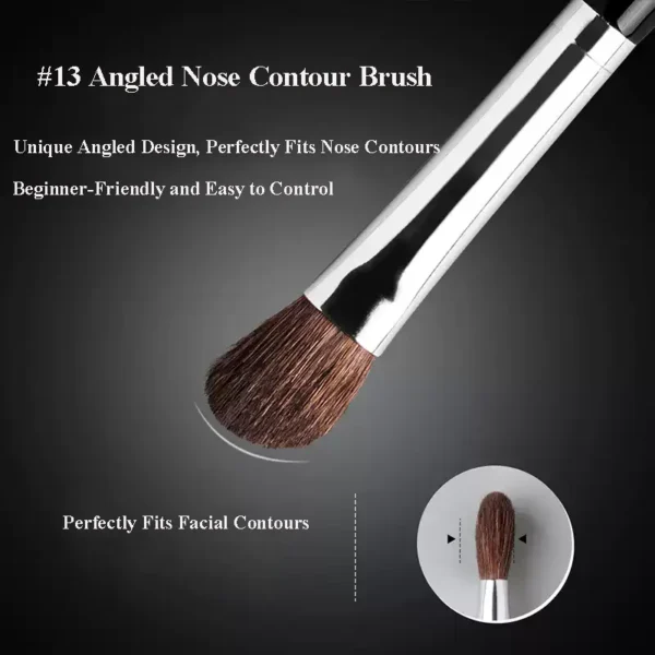 13 Angled Nose Shadow Brush