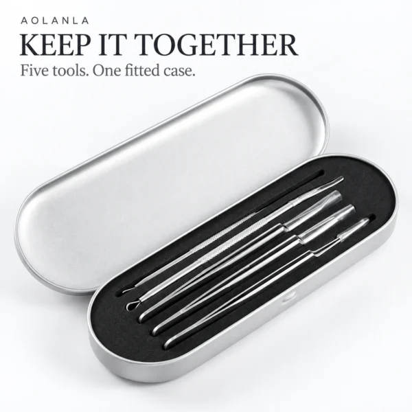 Blackhead Tool 5-Piece Set