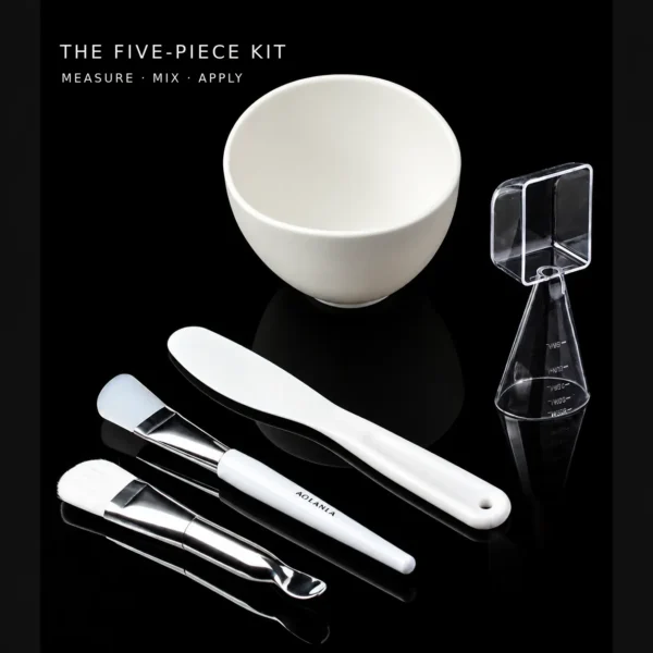 AOLANLA five-piece mask kit: measure, mix and apply