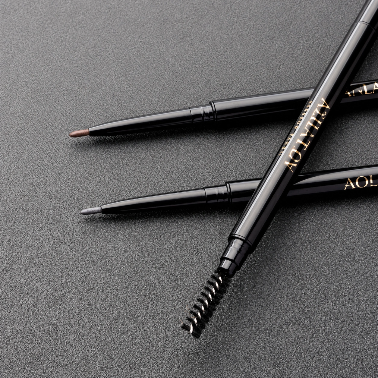 Real AOLANLA pencil barrel, fine tips and helical spoolie construction