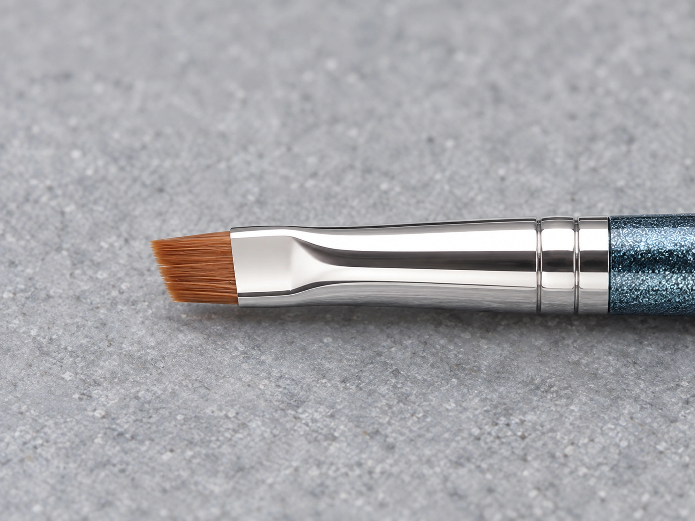 Original No104 small angled brown working edge in horizontal side profile