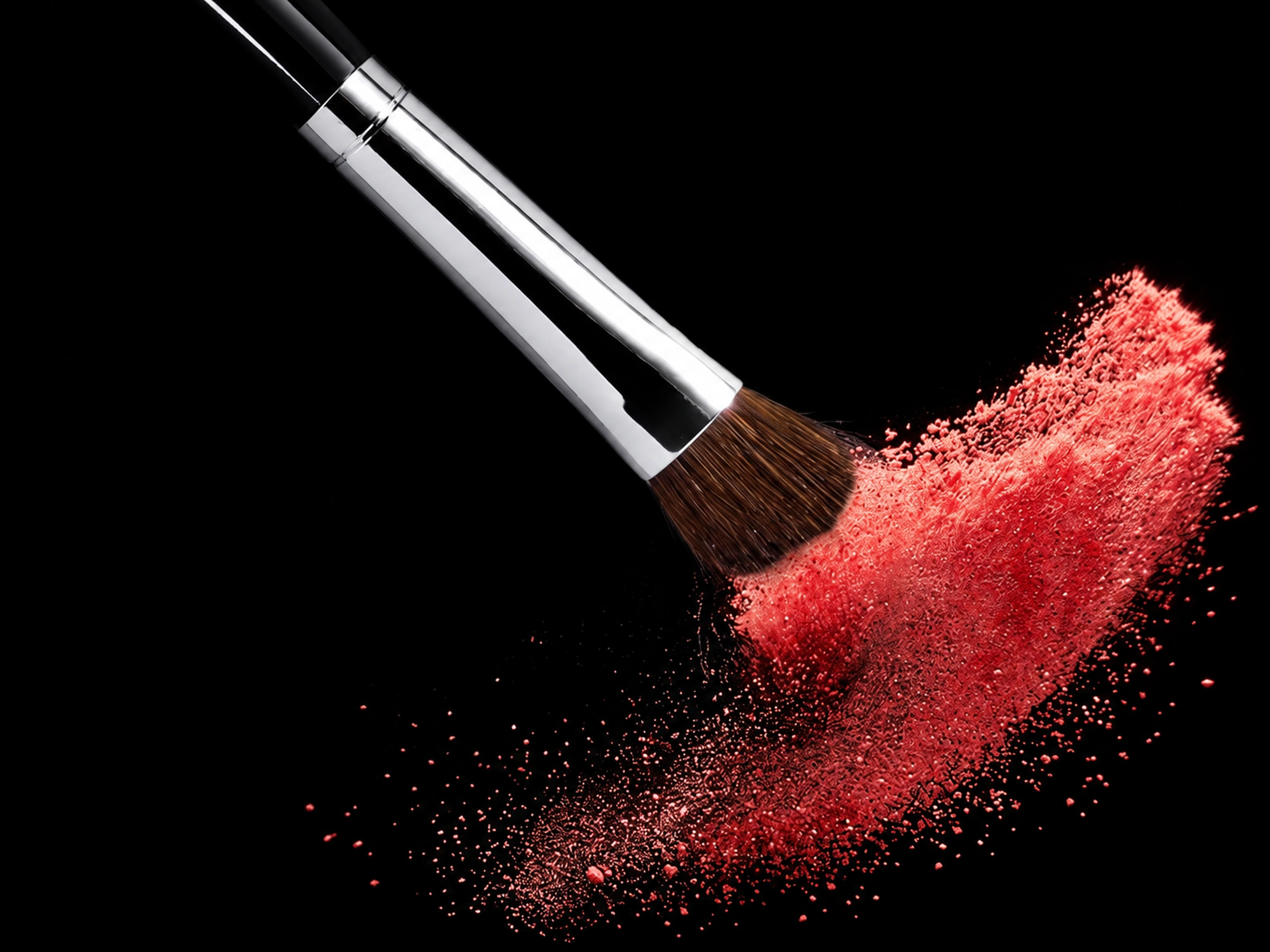 Close No.15 compact brown head meeting loose red powder