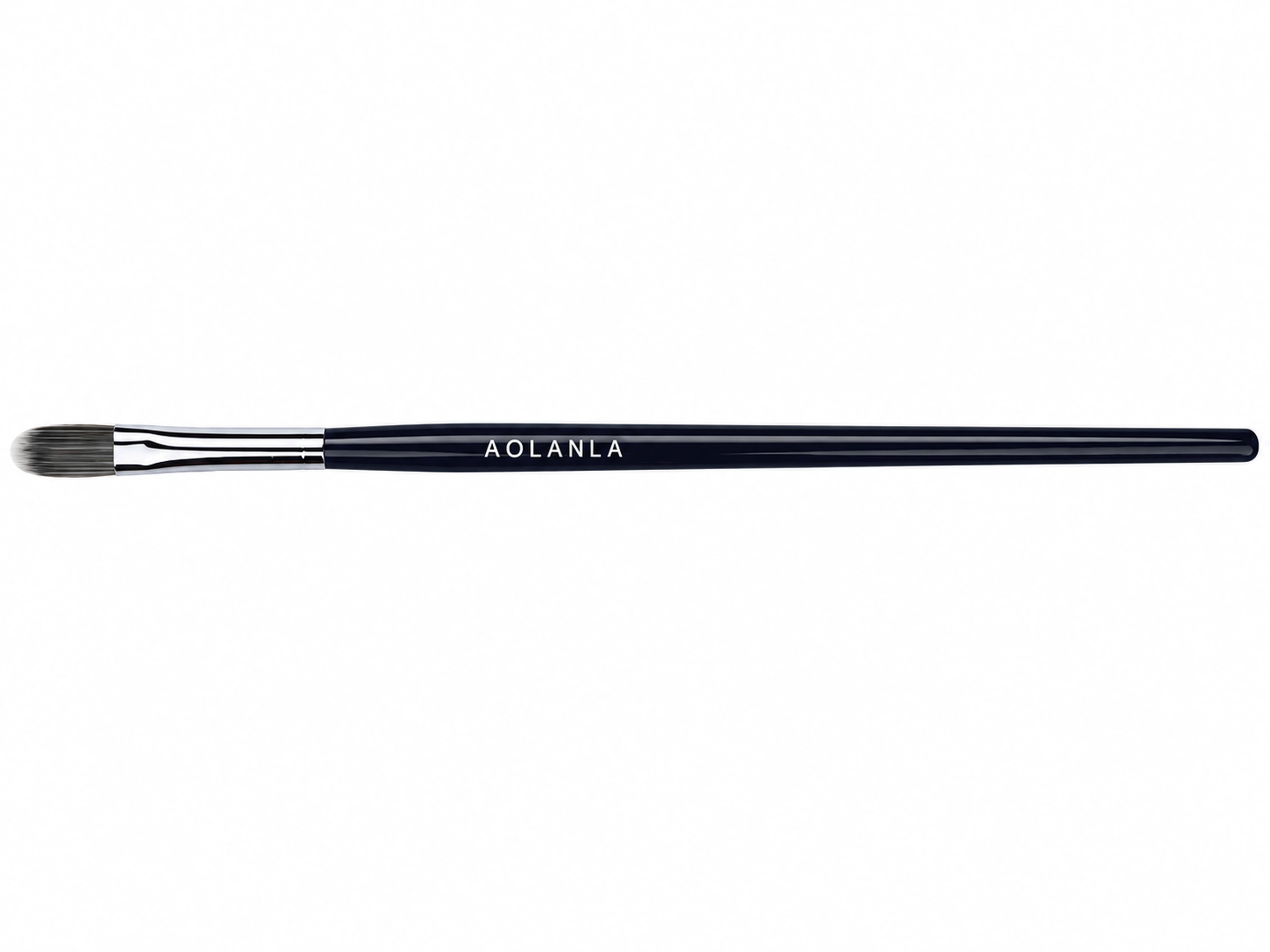 Complete single 45 brush shown horizontally in its actual proportions