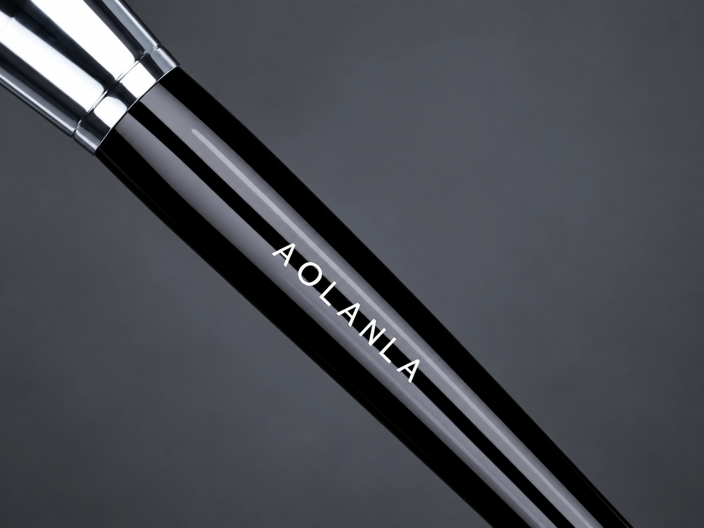 Original No92 polished silver ferrule and glossy black AOLANLA grip