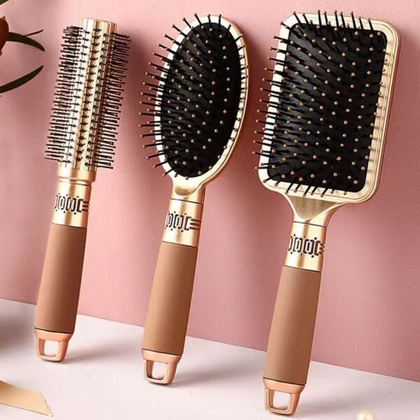 Ladies’ Air Cushion Paddle Brush，Luxury Scalp Massage Hair Brush
