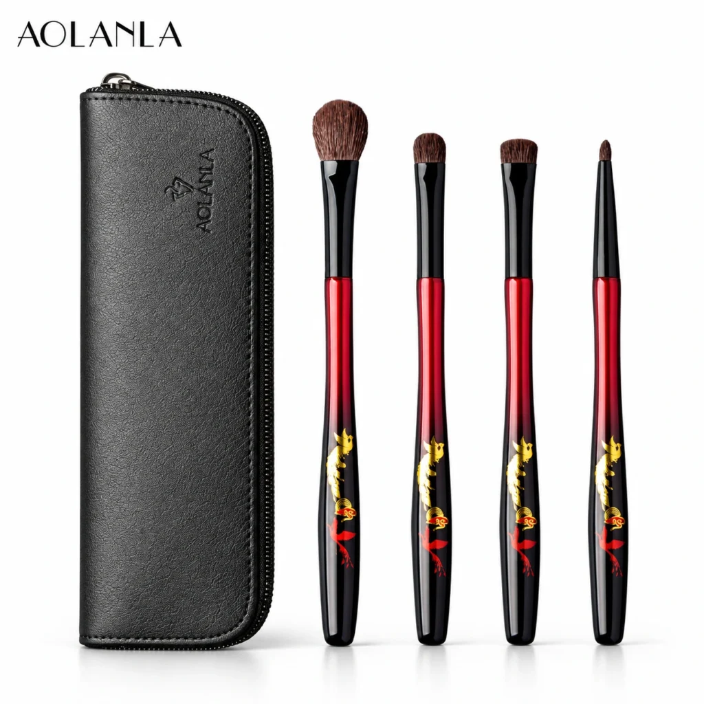 Phoenix 4-Piece Eye Brush Set