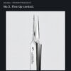 AOLANLA No. 5 Precision Blackhead Tweezer Set