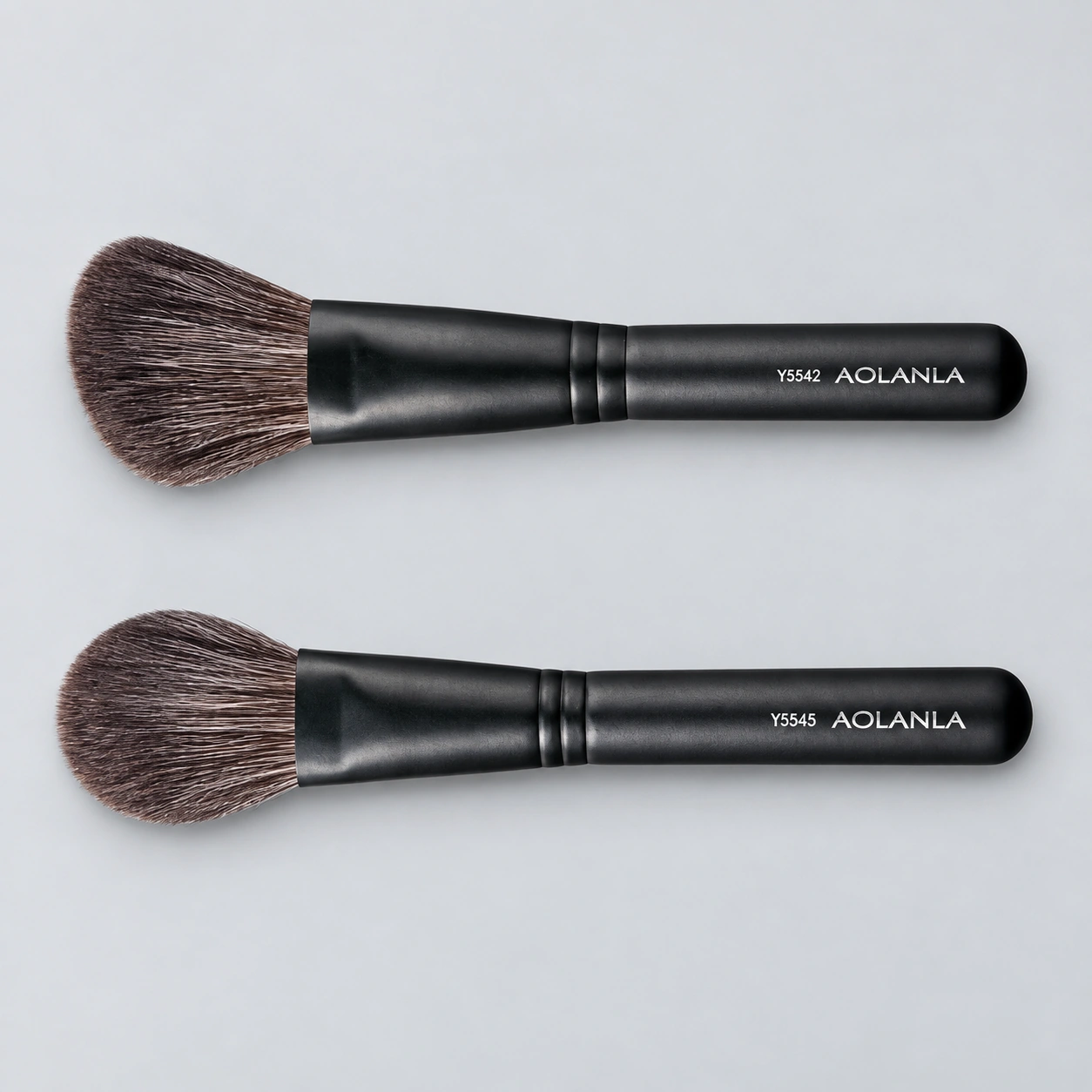 Powder, placed with purpose — Zhumo natural-hair brush collection