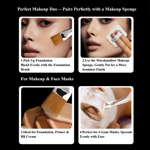 191 Mask & Foundation Brush