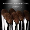 16 Sickle Nose Shadow Brush