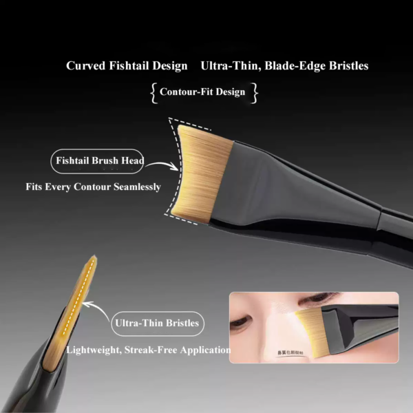 Fishtail Foundation Brush