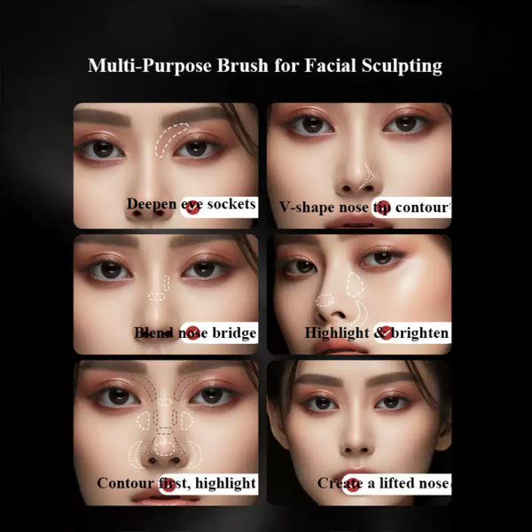 16 Sickle Nose Shadow Brush