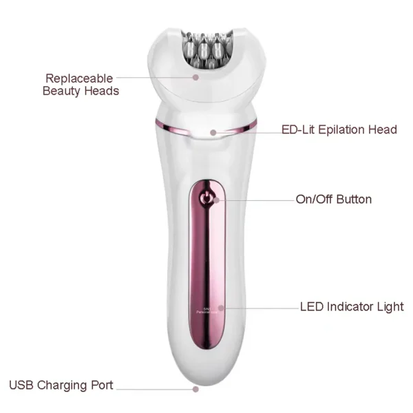 5-in-1 Women’s Hair Removal & Beauty Care Device