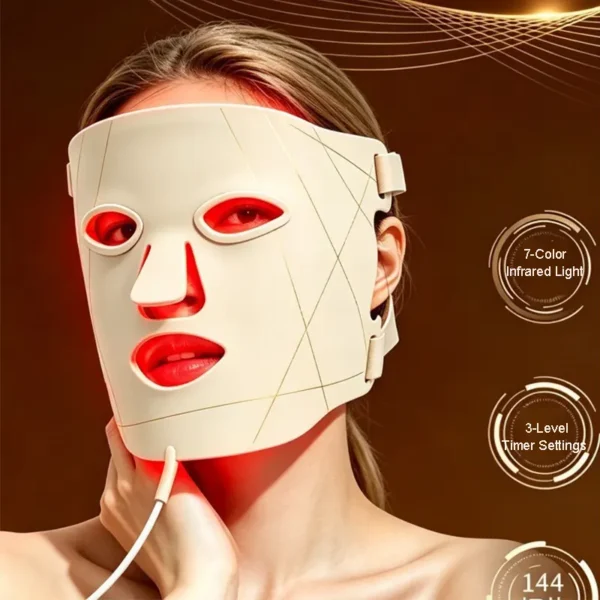 7-Color LED Light Therapy Beauty Mask