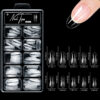 Long-Lasting Press-On Nails with Pre-Filled Matte Design