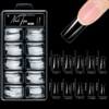Long-Lasting Press-On Nails with Pre-Filled Matte Design