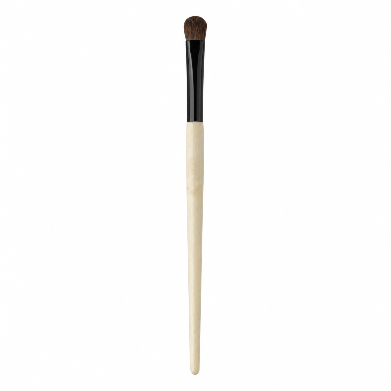 Large eyeshadow brush with horsehair on white