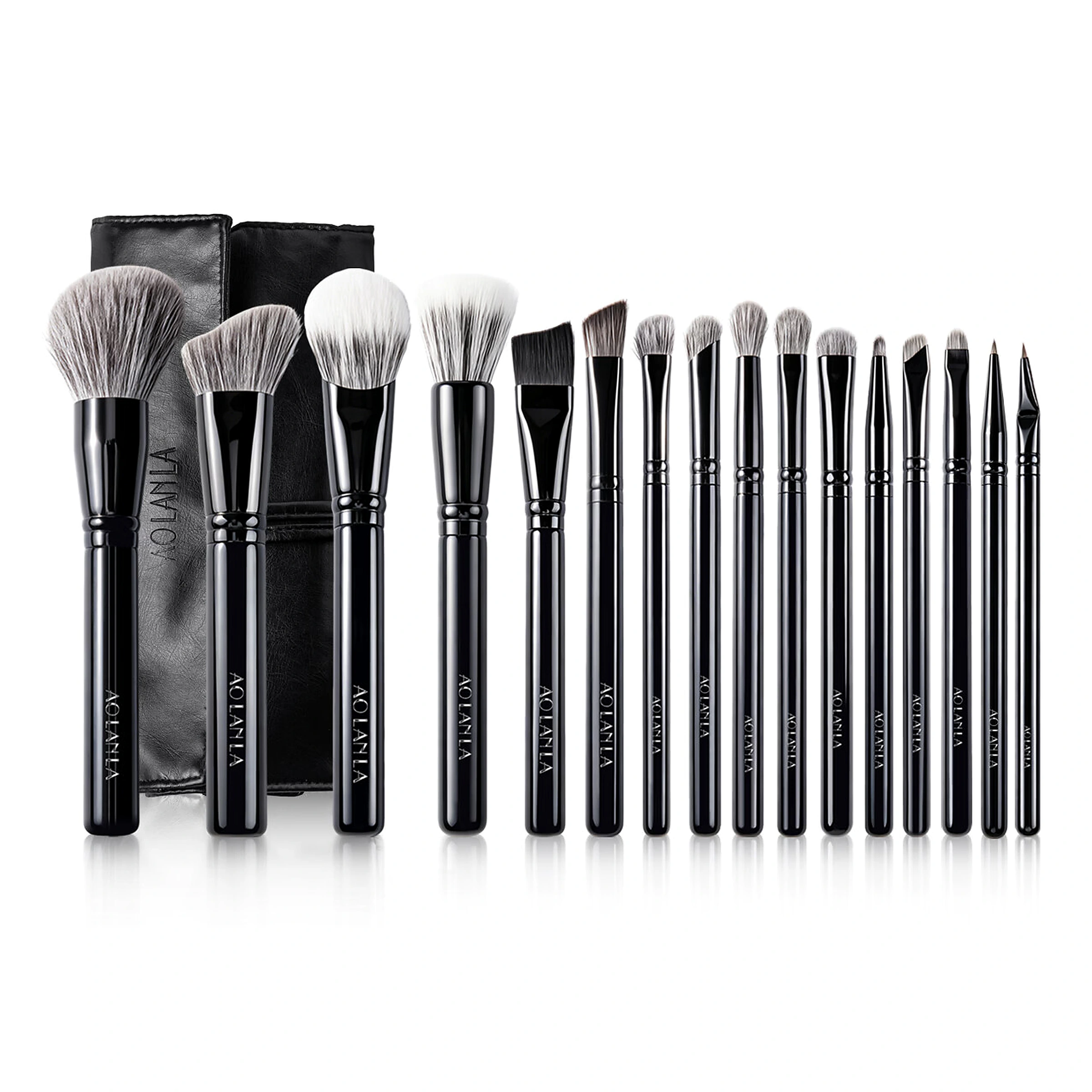 16-Piece Set Black Seed makeup brush set