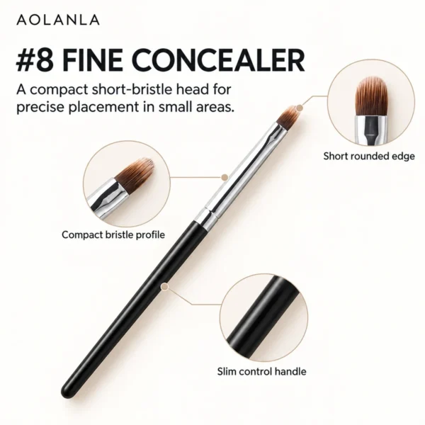 8 Fine Concealer Brush