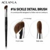 16 Sickle Nose Shadow Brush