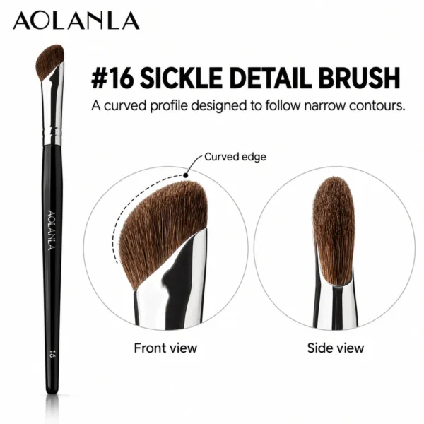16 Sickle Nose Shadow Brush