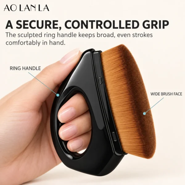 Black Iron Foundation Brush