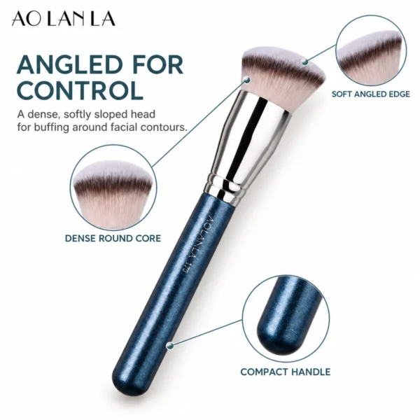 170 Round Angled Foundation Brush