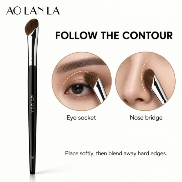 16 Sickle Nose Shadow Brush