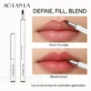 Silver Retractable Lip Brush